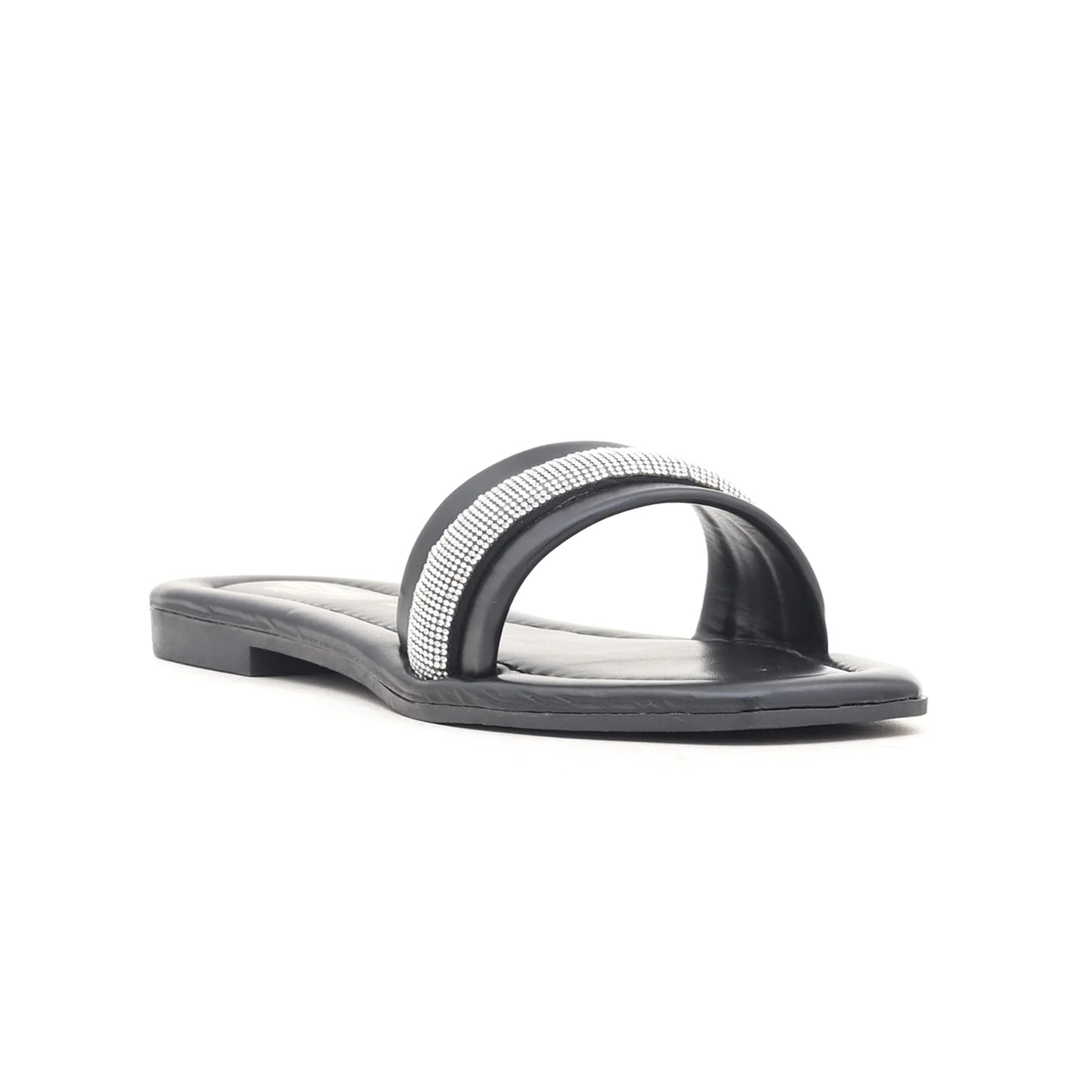 Black Casual Slipper For Ladies BM1275