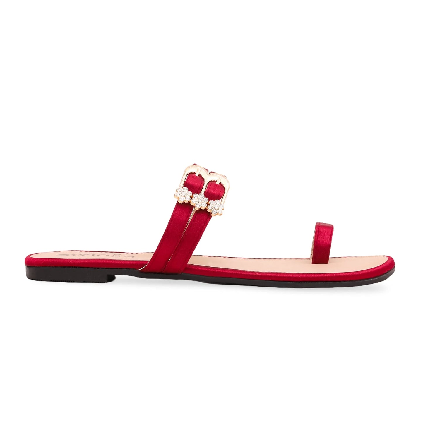 Maroon Casual Chappal For Ladies BM1543