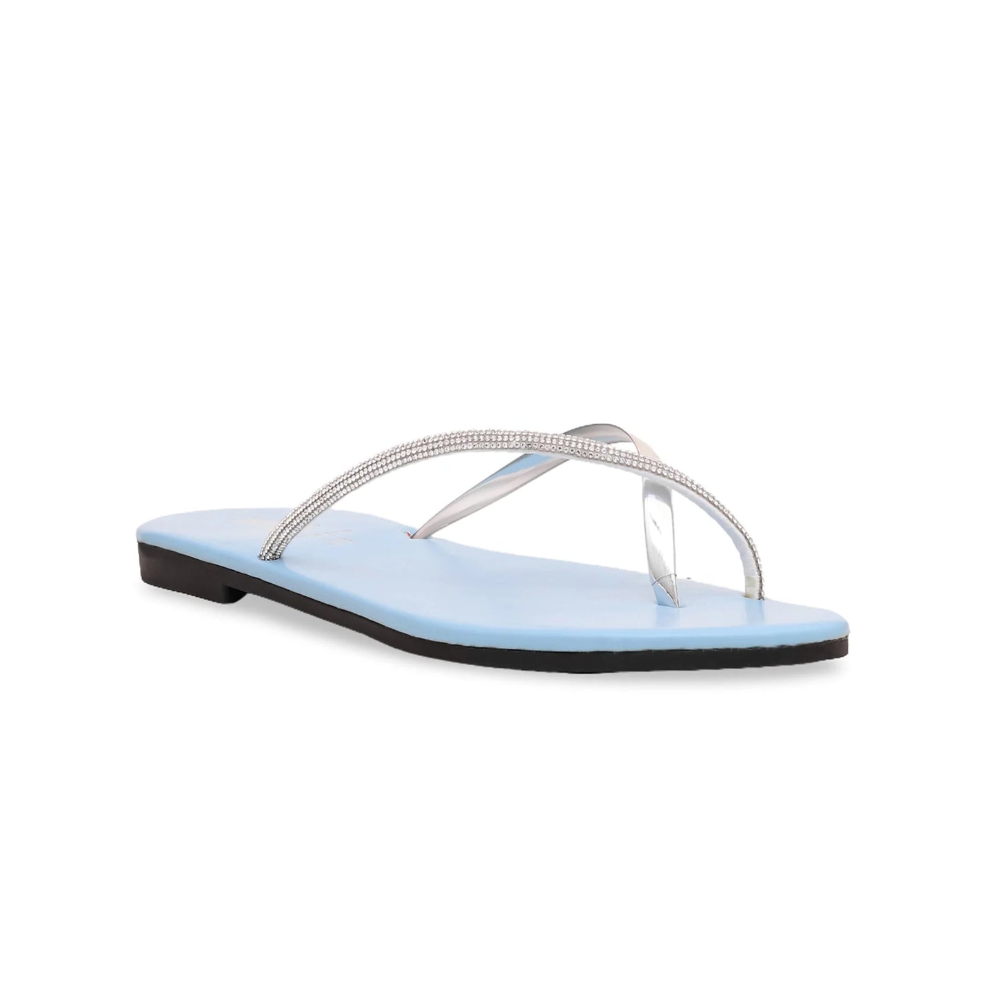 Aqua Green Casual Chappal For Ladies BM1679