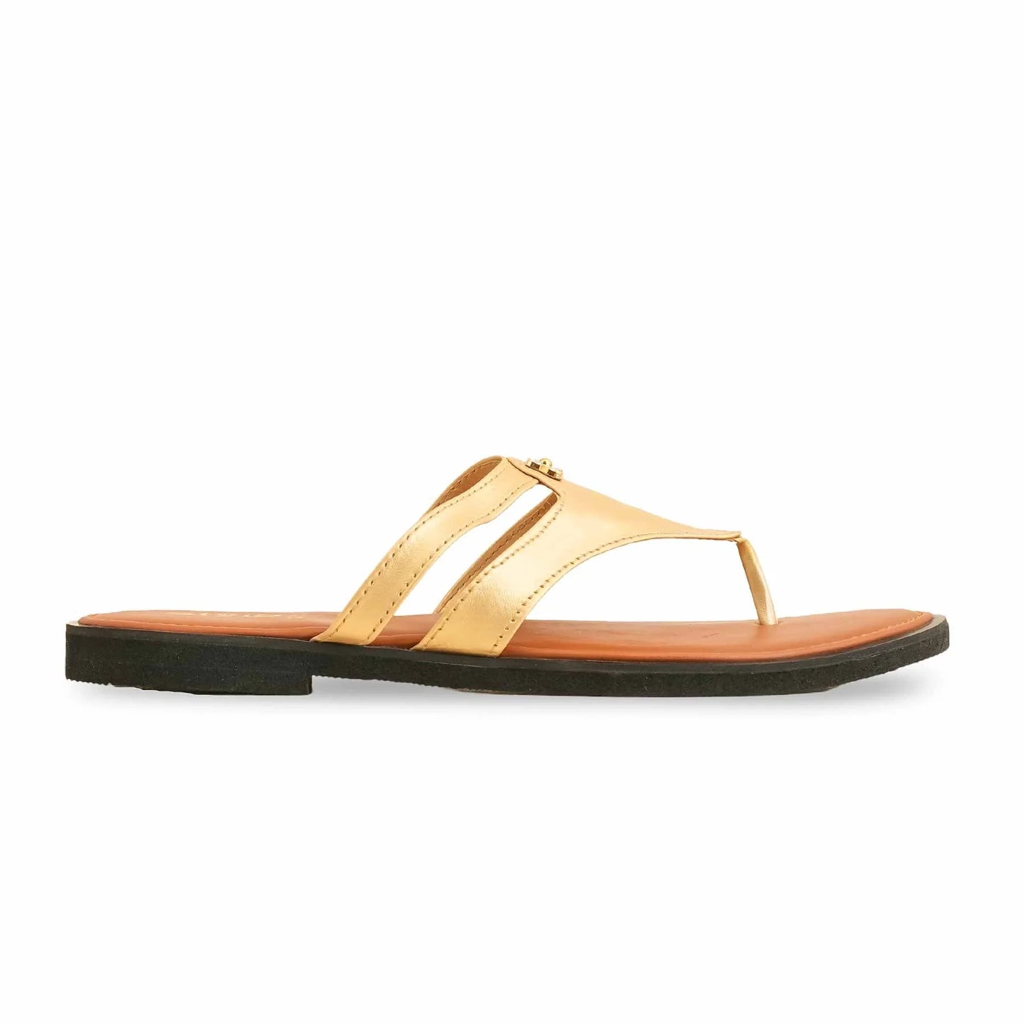Fawn Casual Chappal For Ladies BM1700