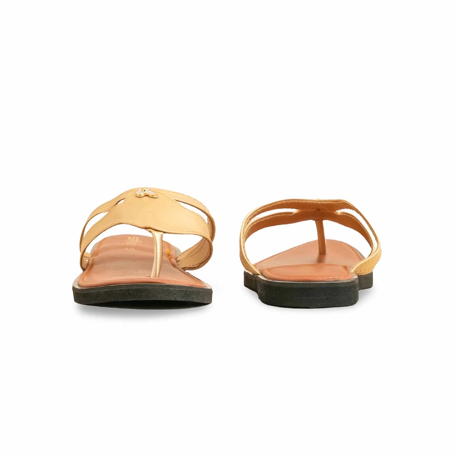 Fawn Casual Chappal For Ladies BM1700