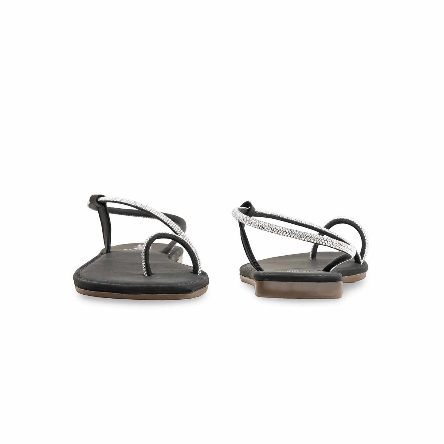 Black Casual Women Chappal BM1880