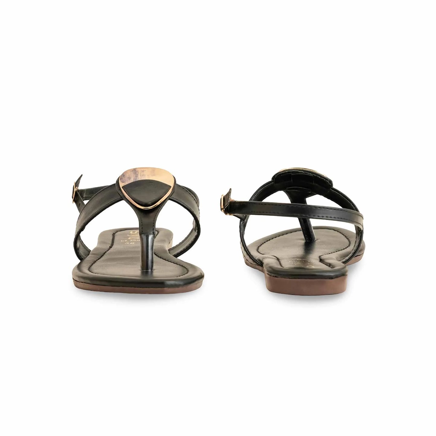 Black Casual Chappal BM1882
