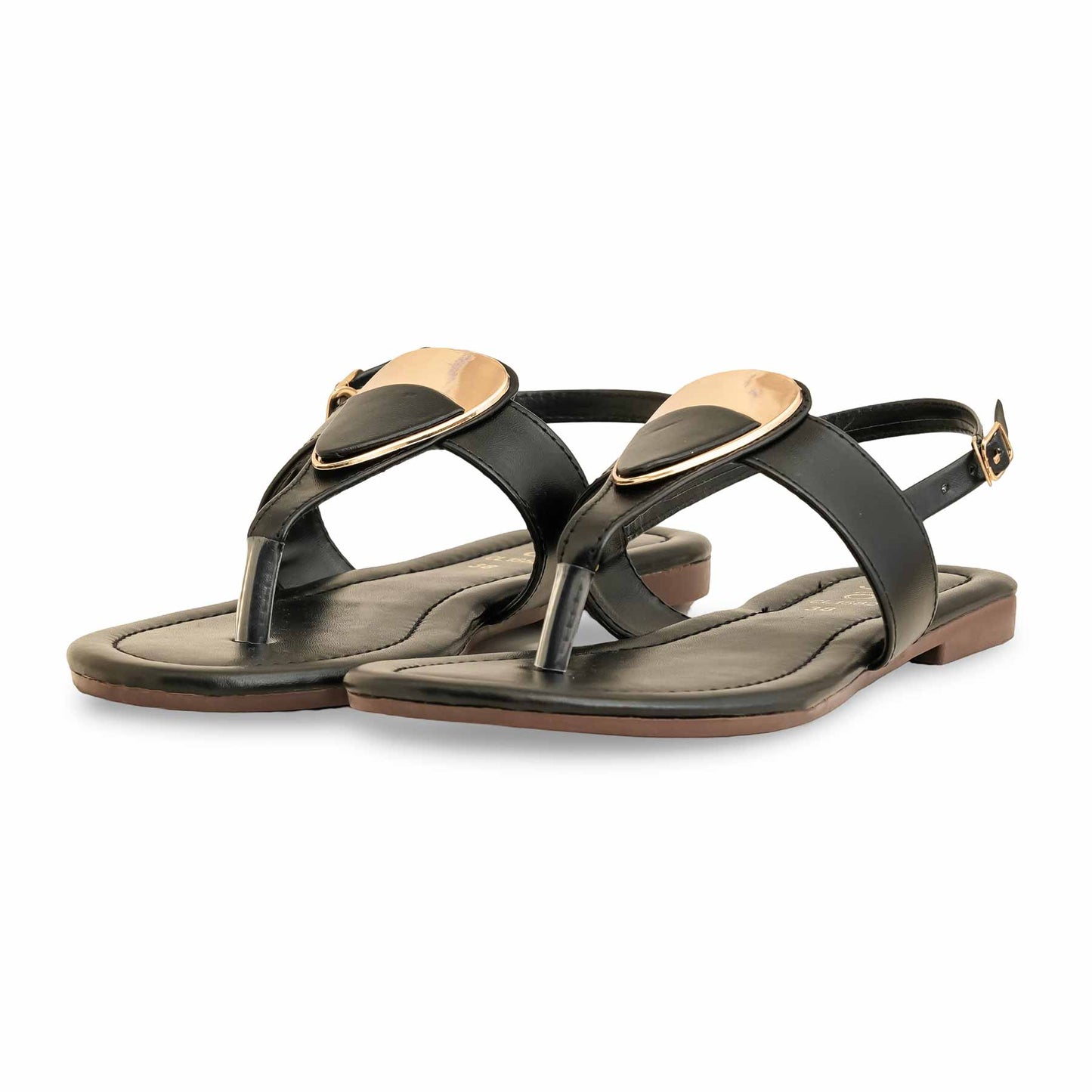 Black Casual Chappal BM1882
