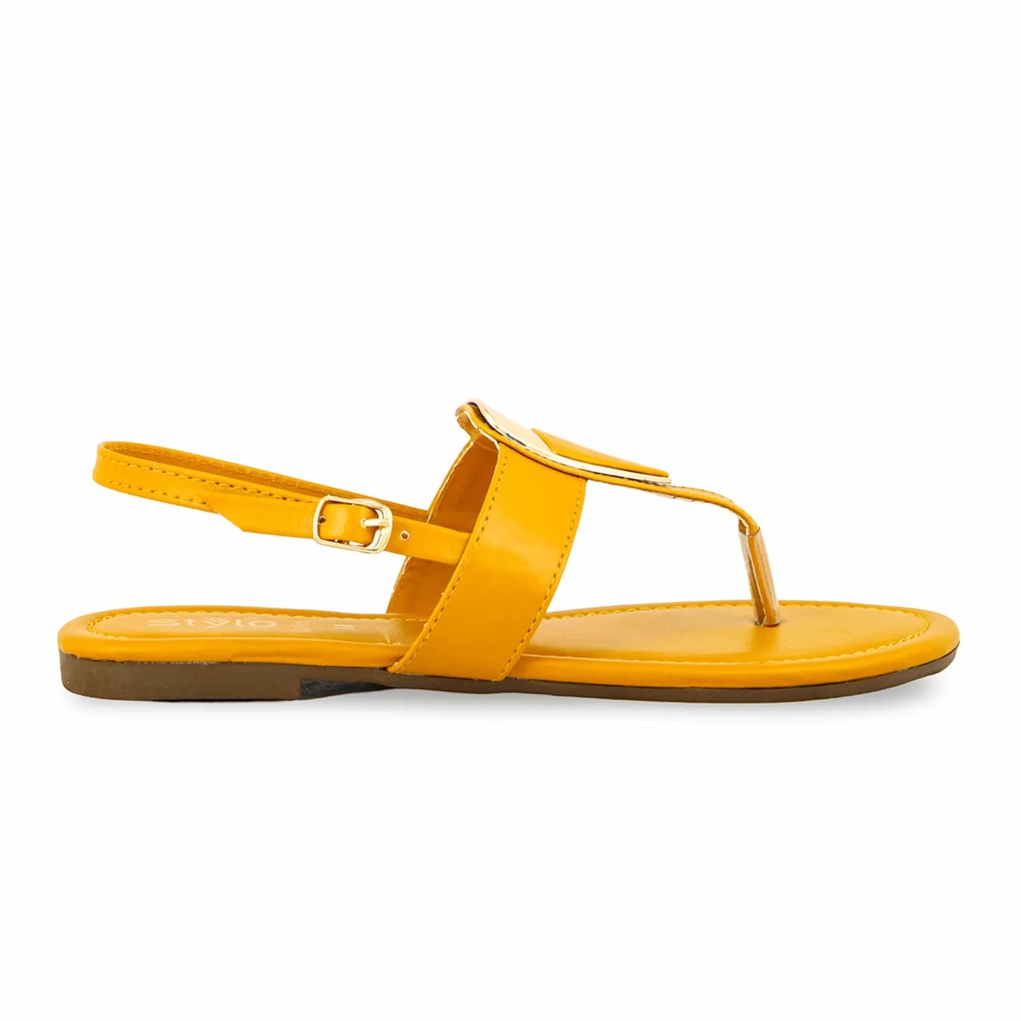 Mustard Casual Chappal For Ladies BM1882