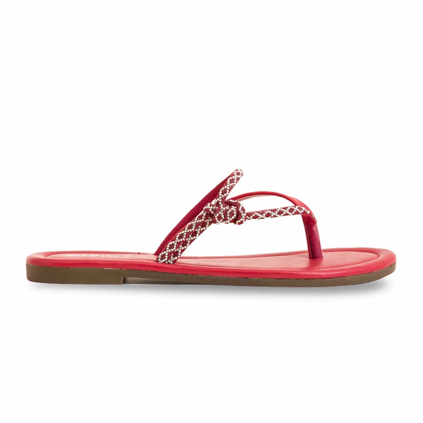 Maroon Casual Chappal For Ladies BM1906