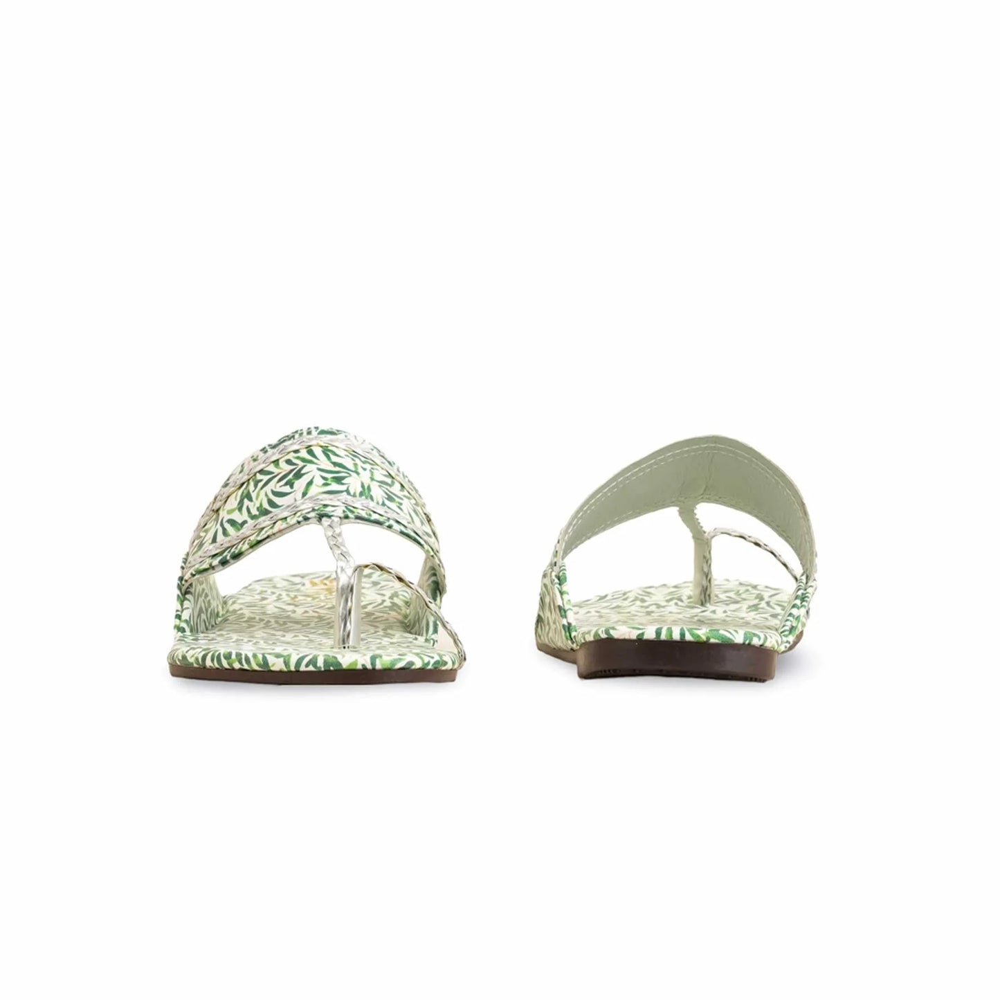 Green Casual Chappal BM1928