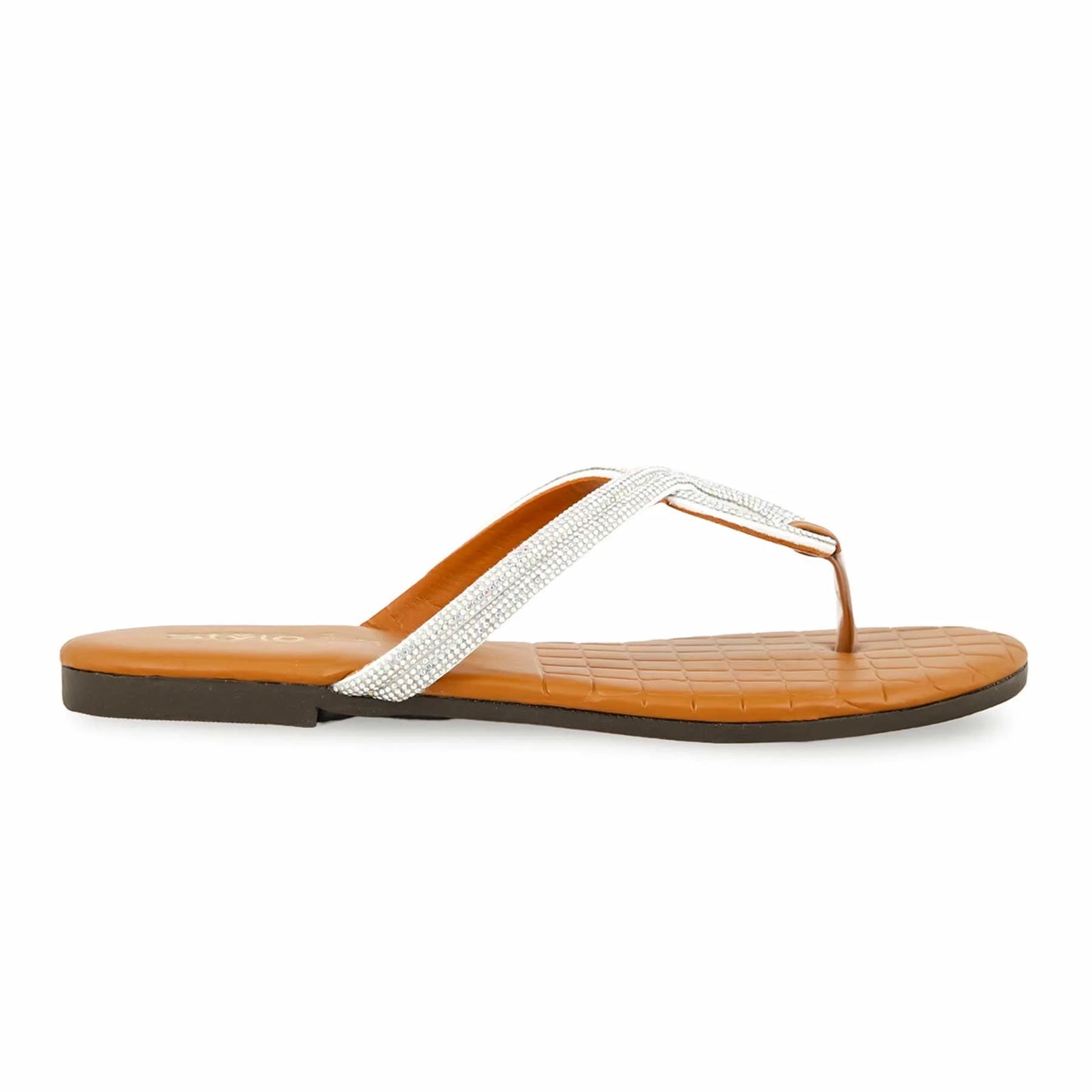 Mustard Casual Chappal For Ladies BM1934