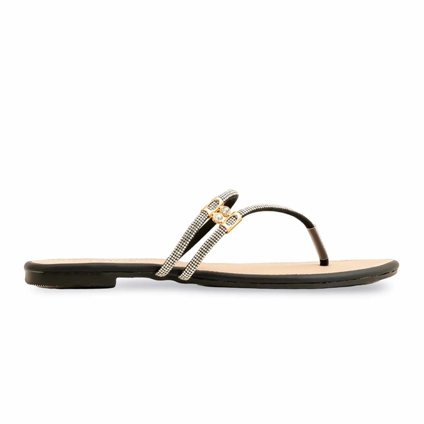Black Casual Chappal BM1940