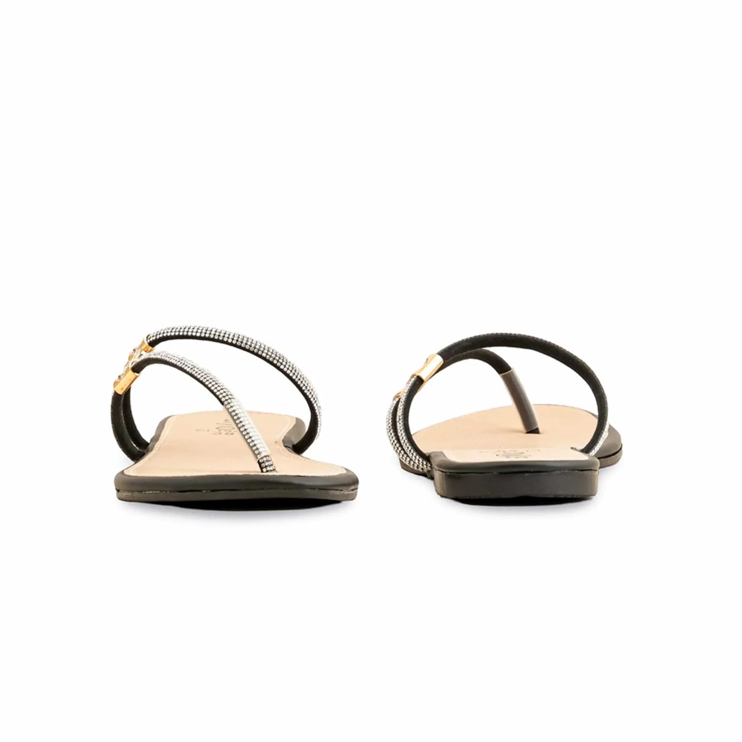 Black Casual Chappal BM1940