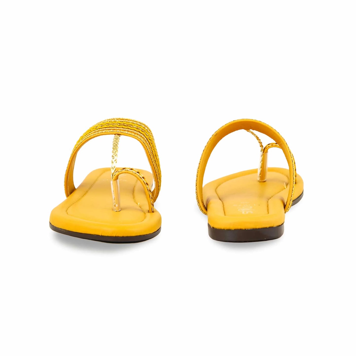 Mustard Casual Chappal For Ladies BM1975