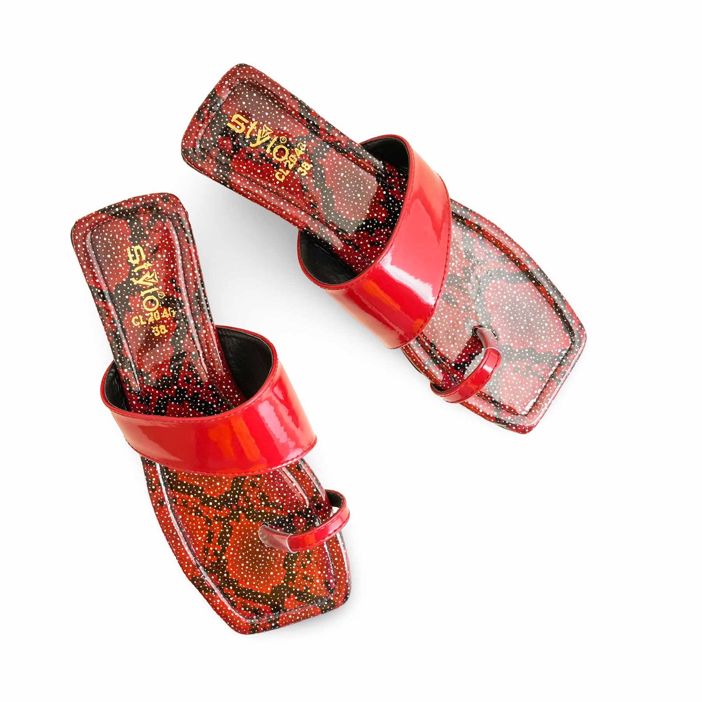 Maroon Casual Chappal For Ladies BM2048