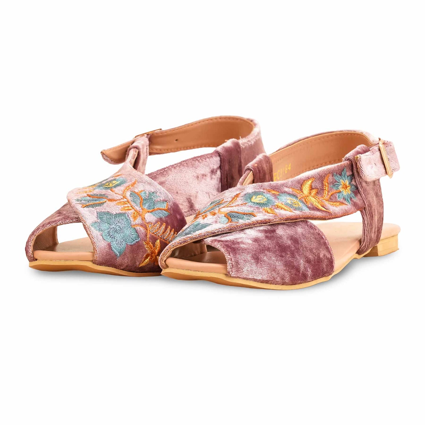 Pink Formal Peshawari Chappal For Ladies BM3184