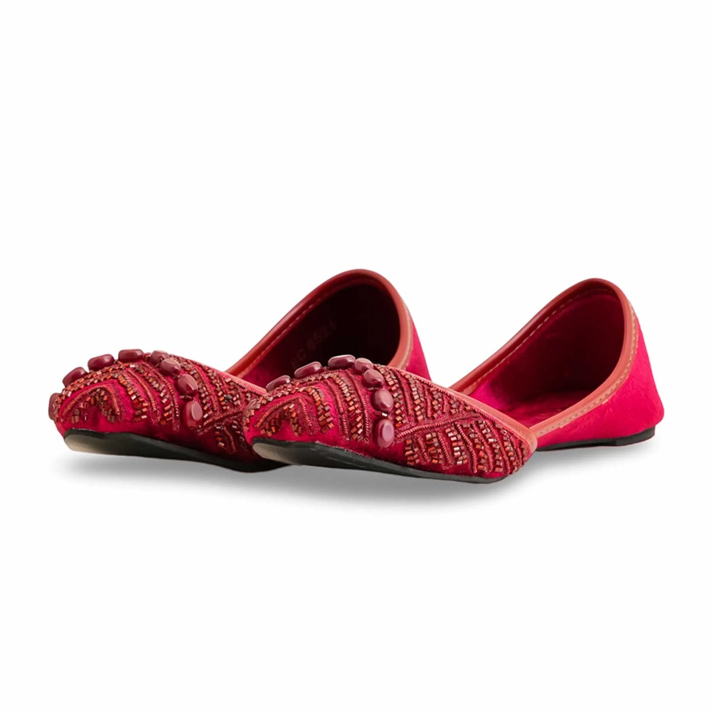 Maroon Fancy Khussa For Ladies BM8521