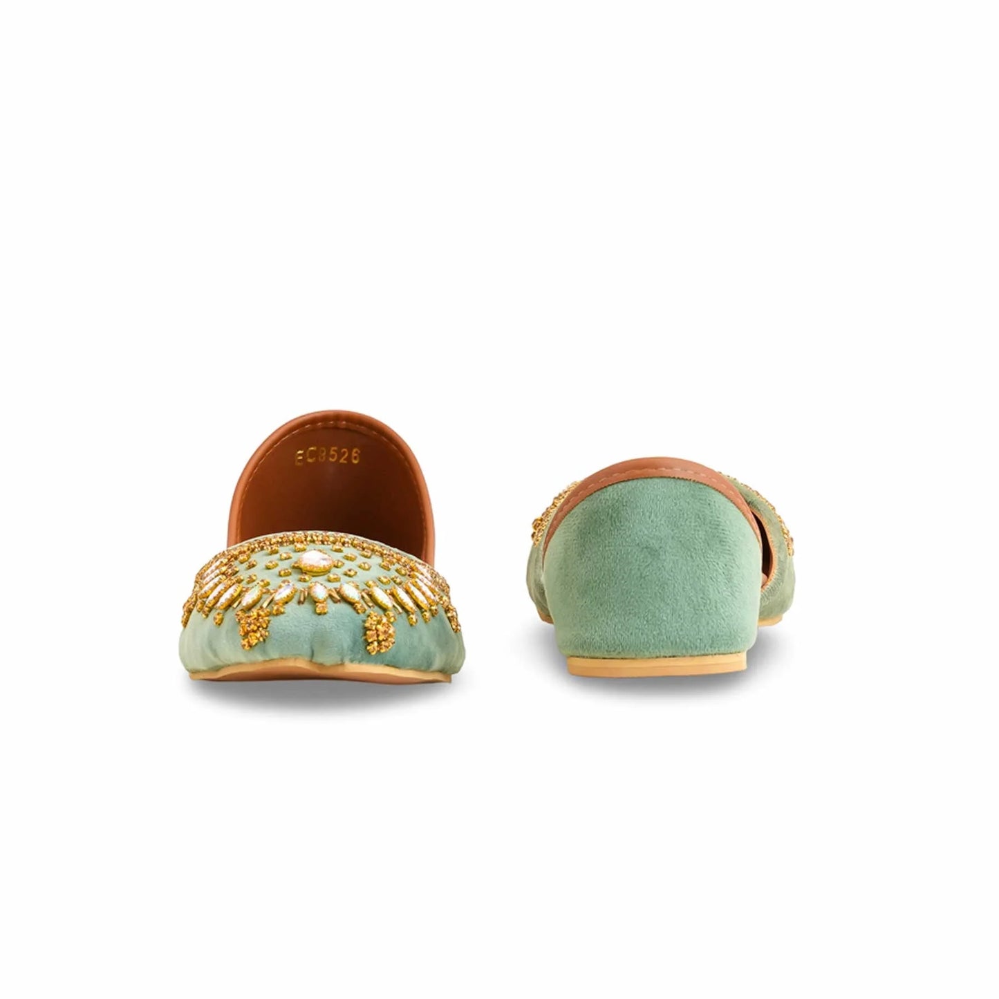 PISTAGREEN Fancy Khusa For Ladies BM8526