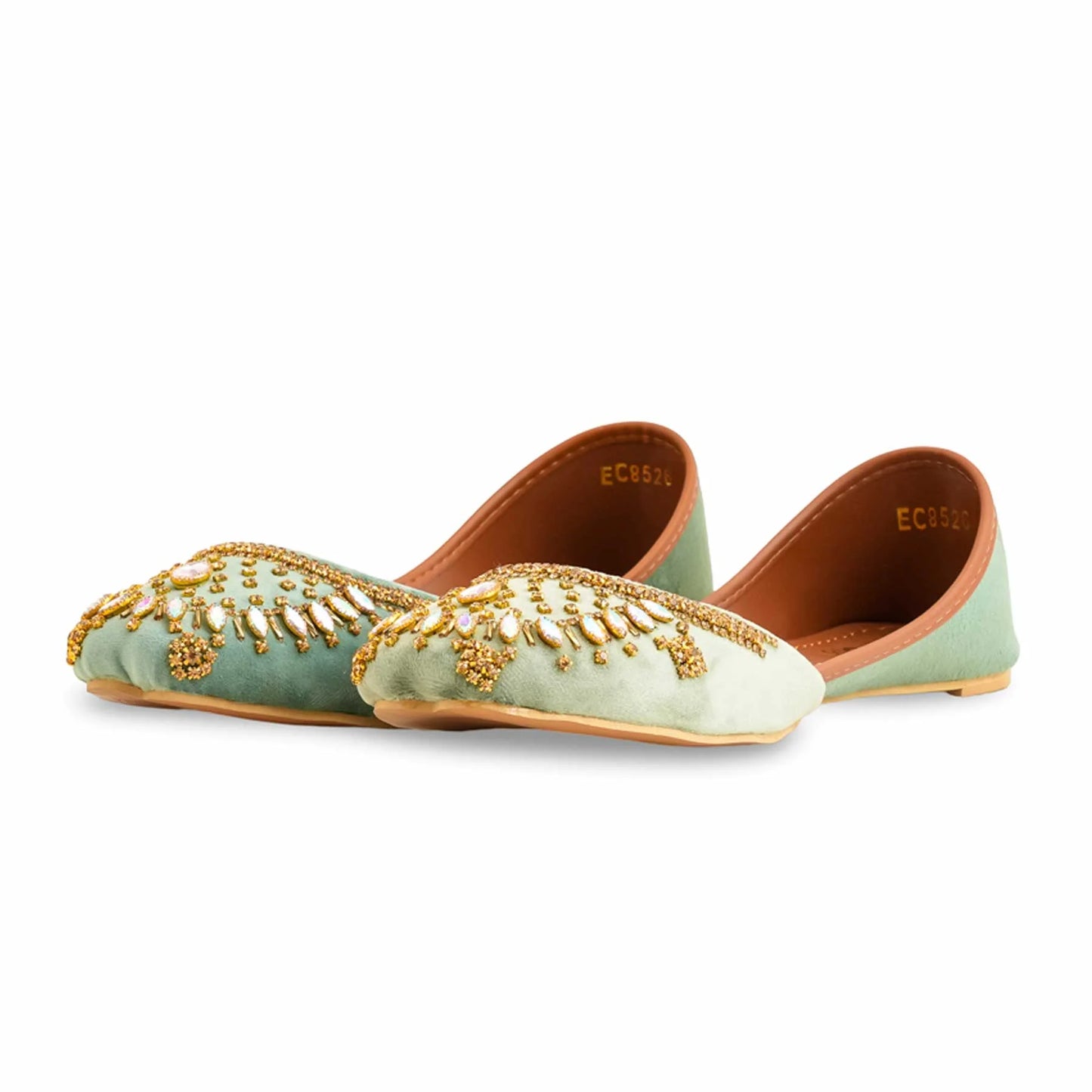 PISTAGREEN Fancy Khusa For Ladies BM8526