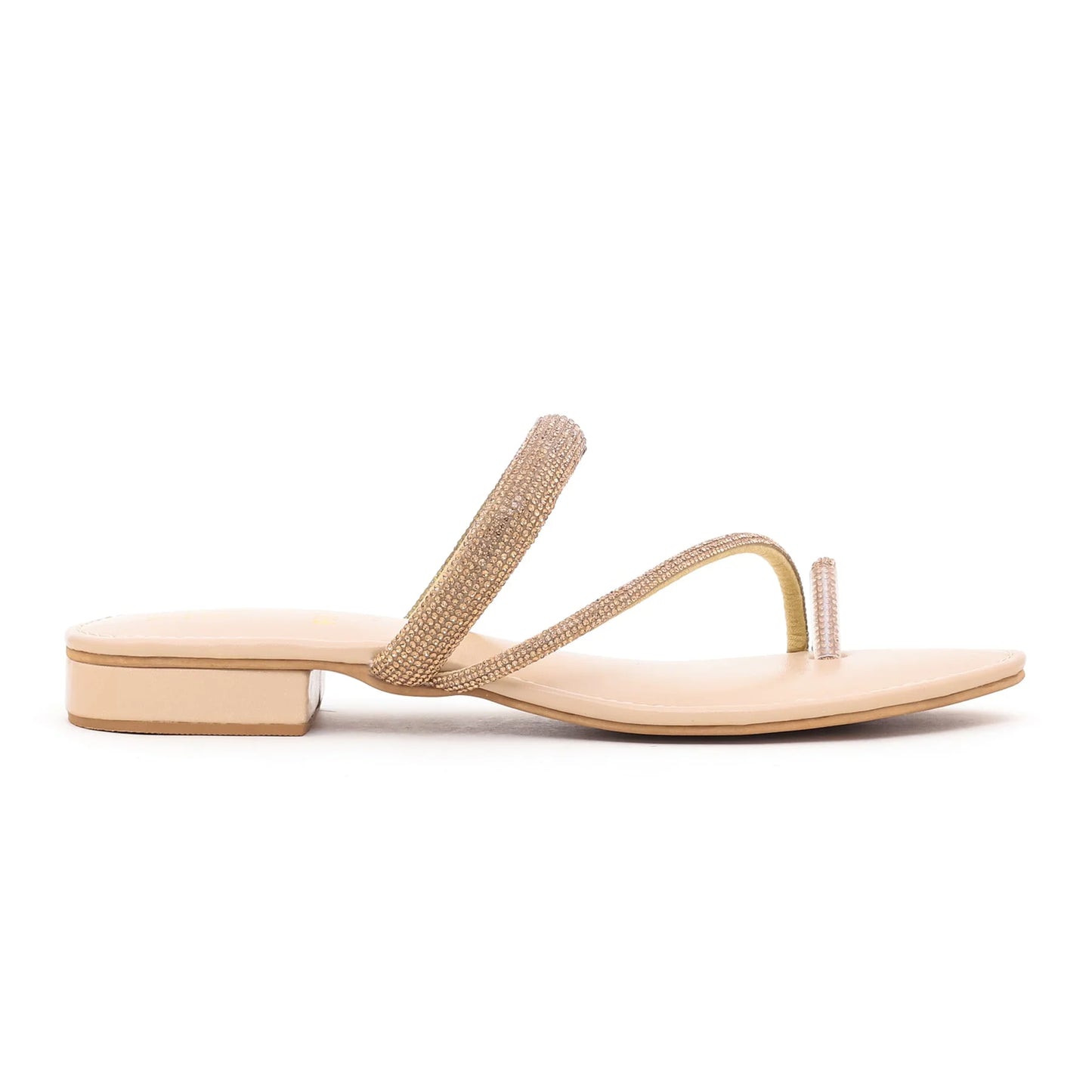 Fawn Fancy Chappal For Ladies BM0595