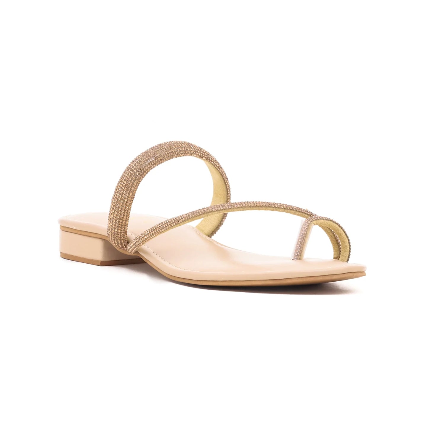Fawn Fancy Chappal For Ladies BM0595