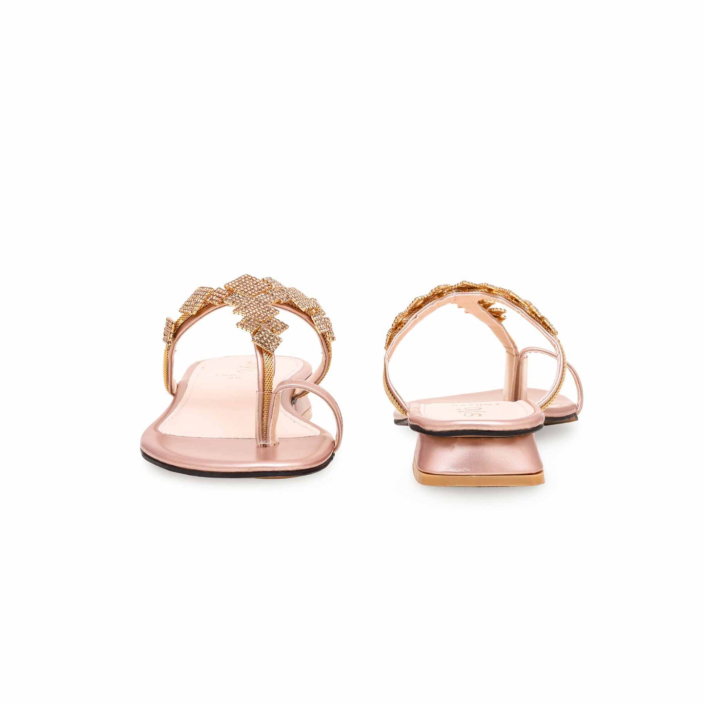 Golden Fancy Chappal BM0729