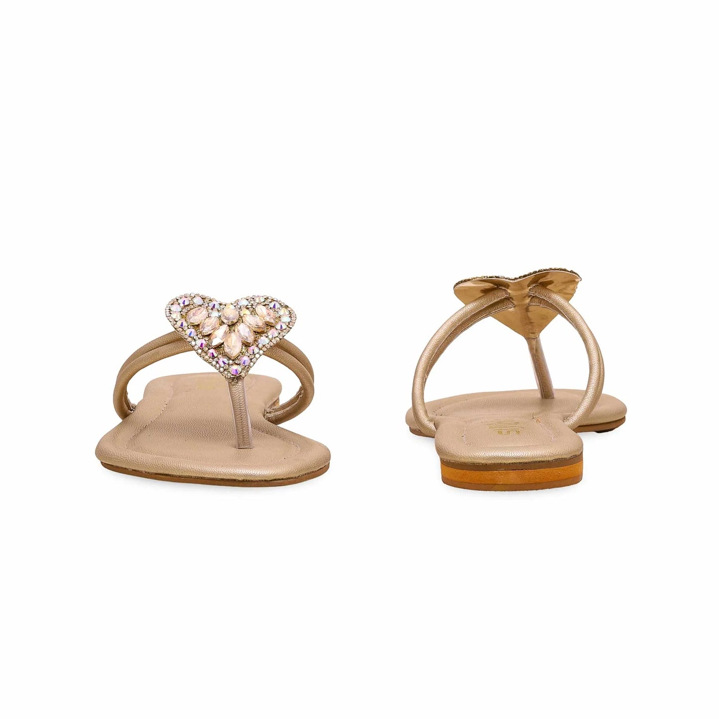 Golden Fancy Chappal BM0770
