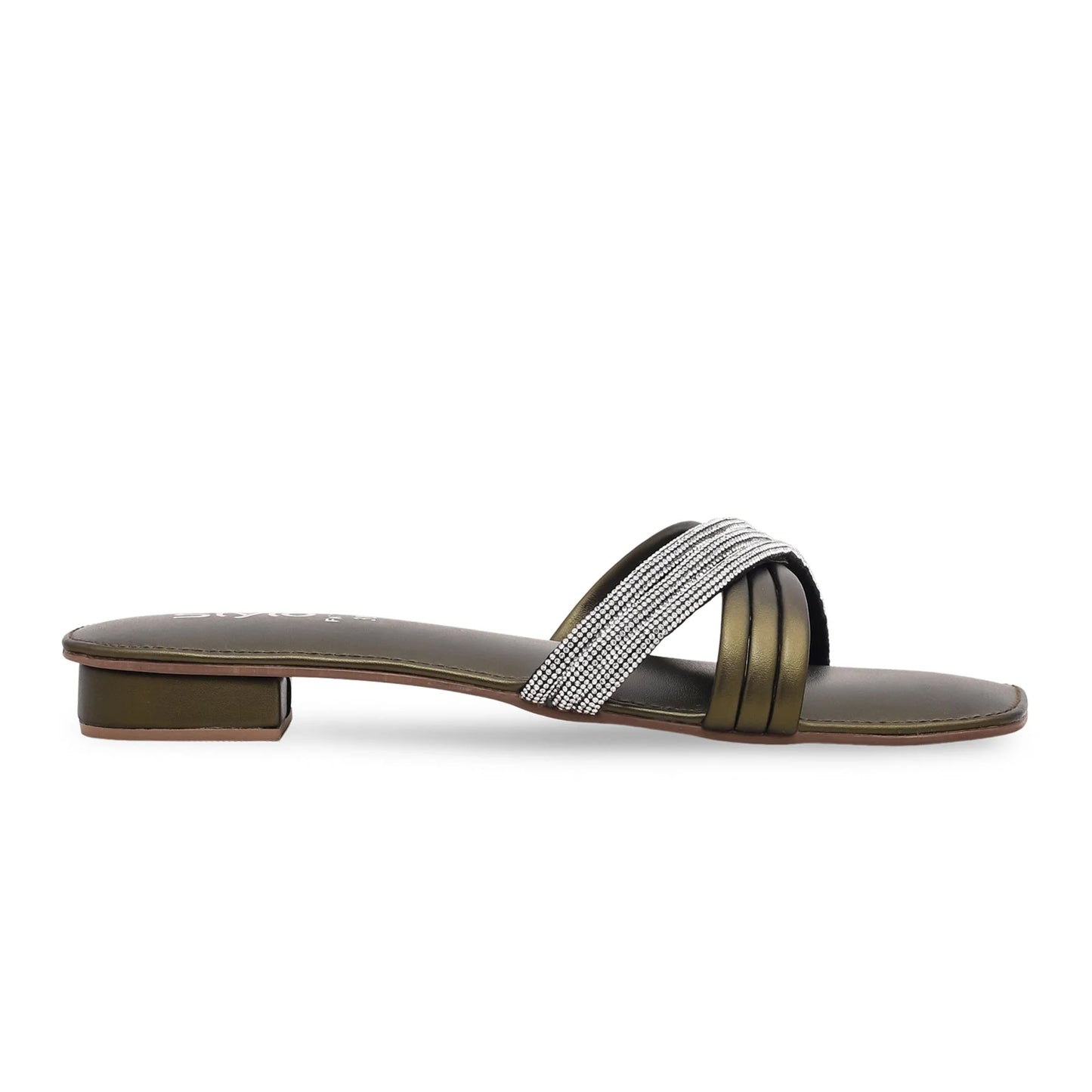 Olive Fancy Slipper BM7729