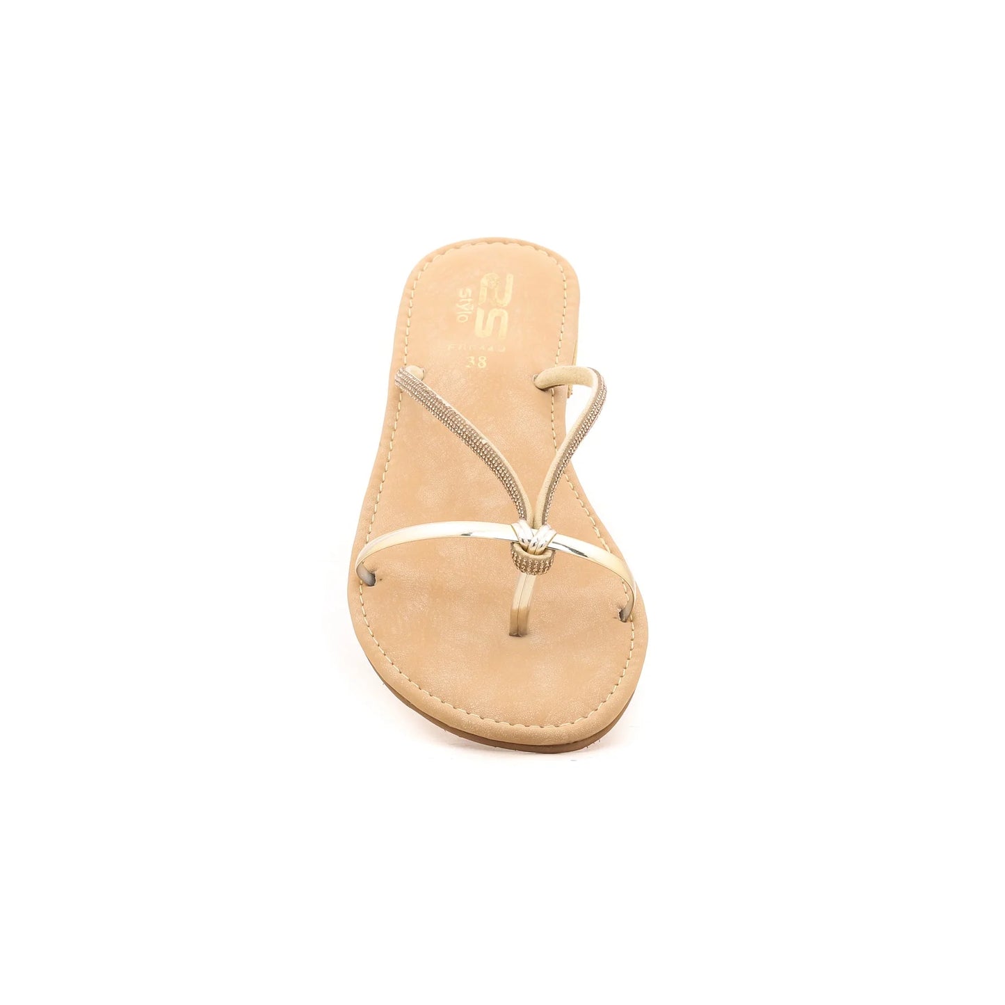 Fawn Formal Chappal For Ladies BM0449