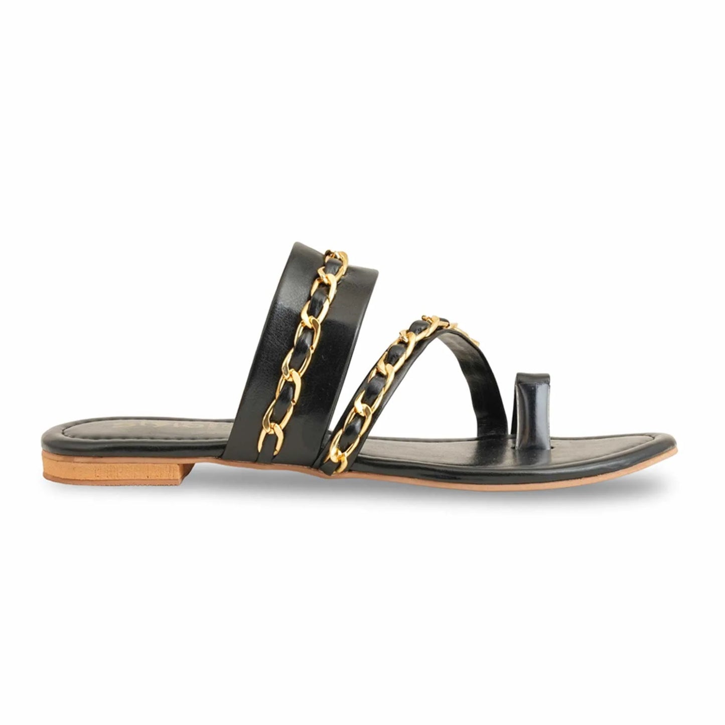 Black Formal Chappal For ladies BM0552