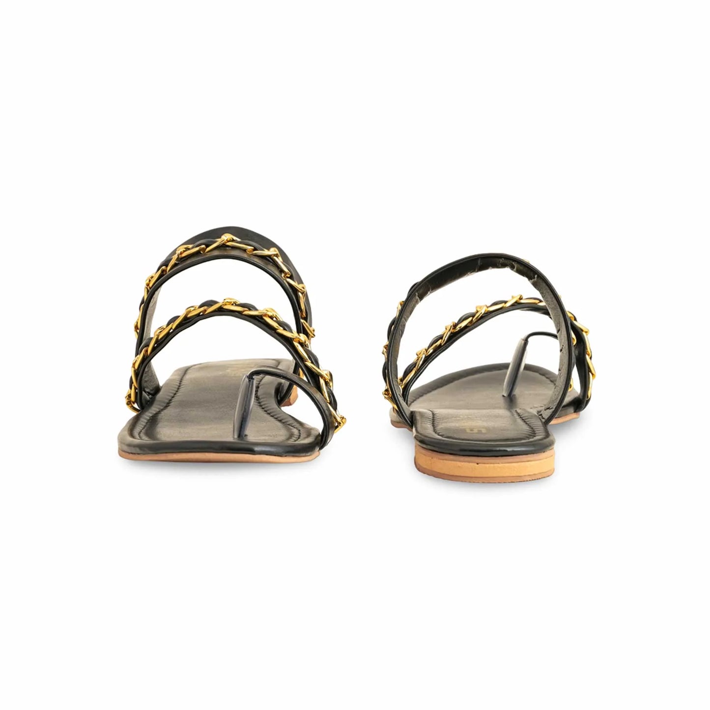 Black Formal Chappal For ladies BM0552