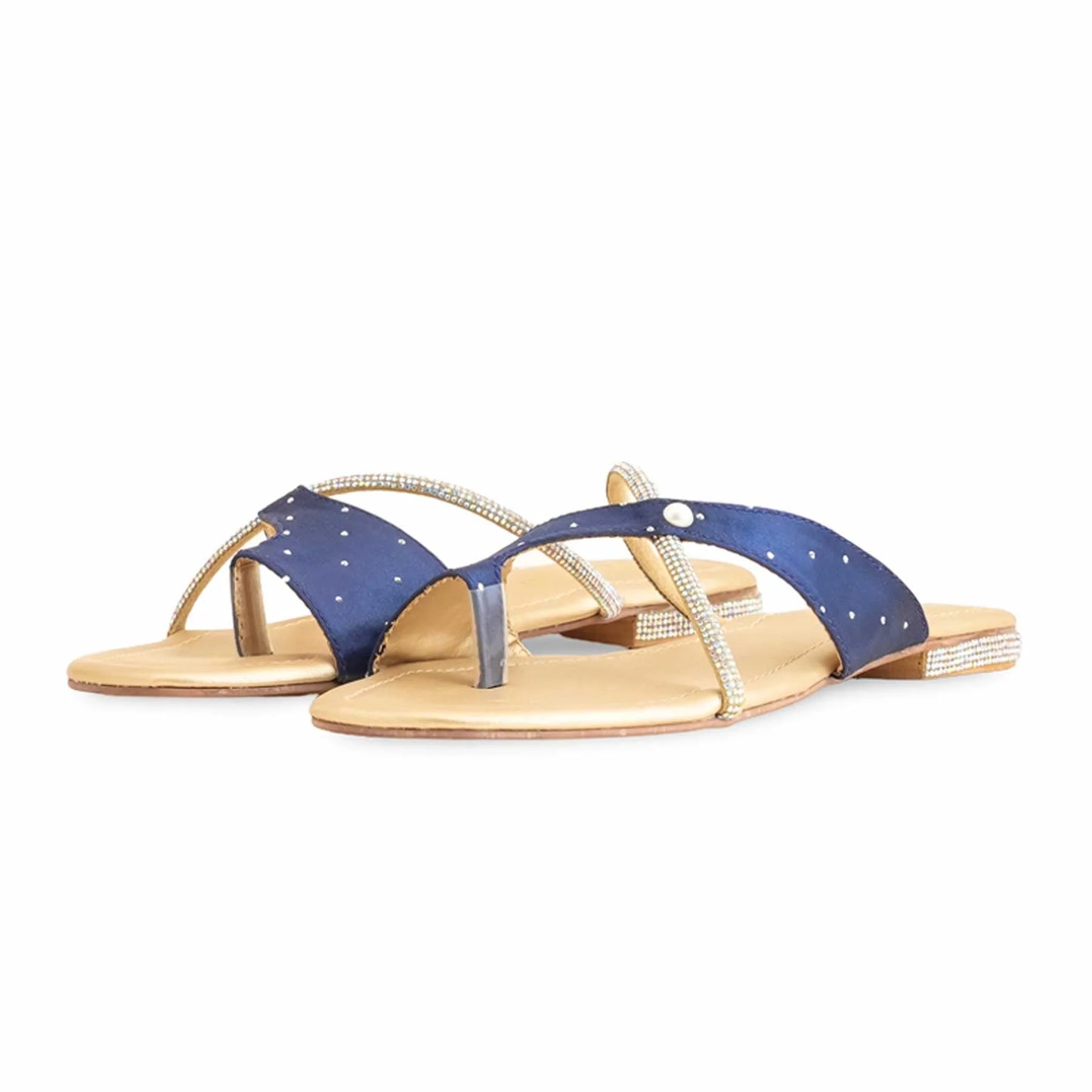 Blue Formal Chappal For Ladies BM0559
