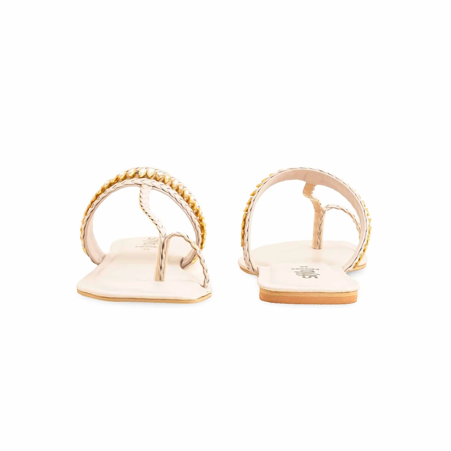Fawn Formal Chappal For Ladies BM0563
