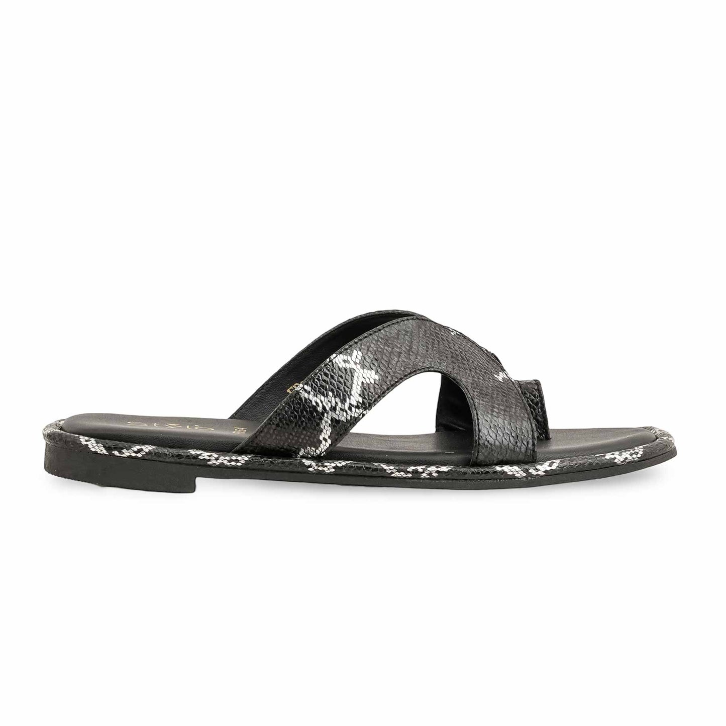 Black Formal Chappal For Ladies BM0564