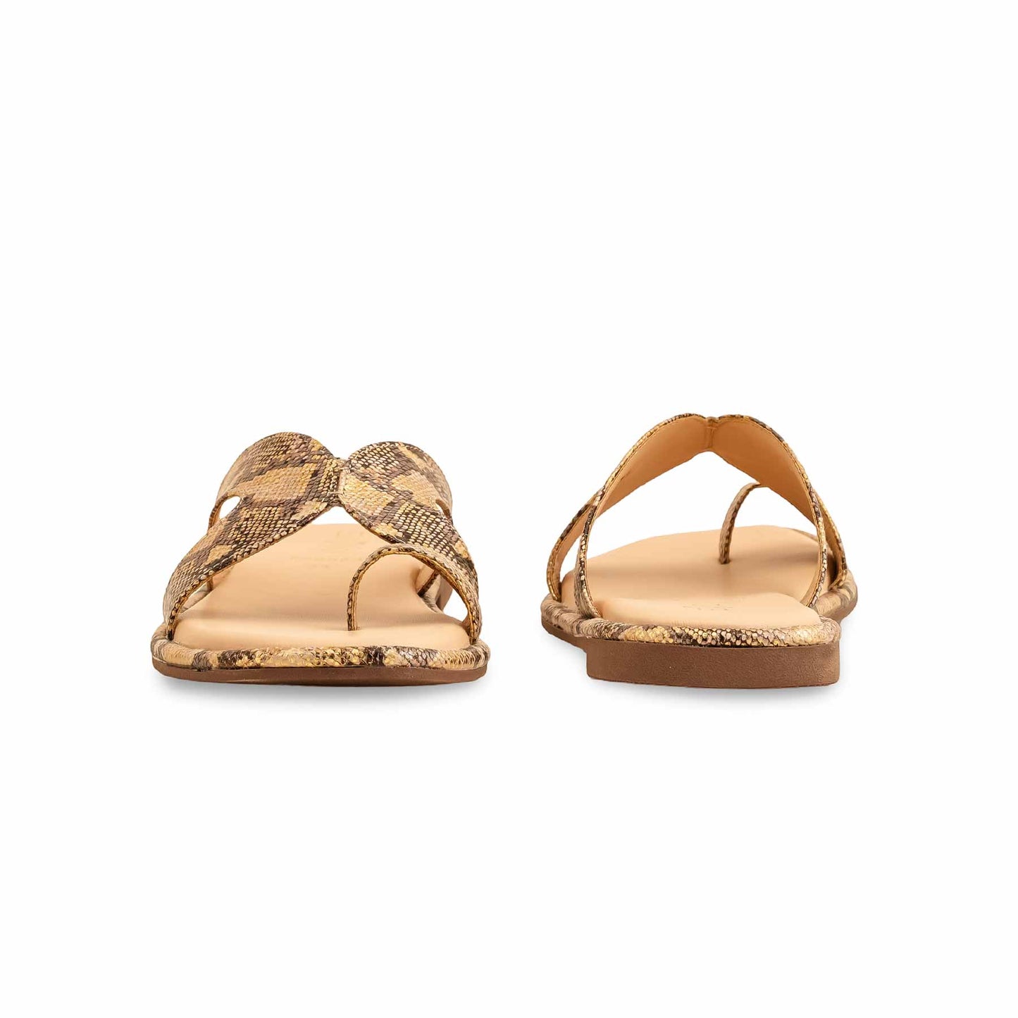 Beige Formal Chappal For Ladies BM0564