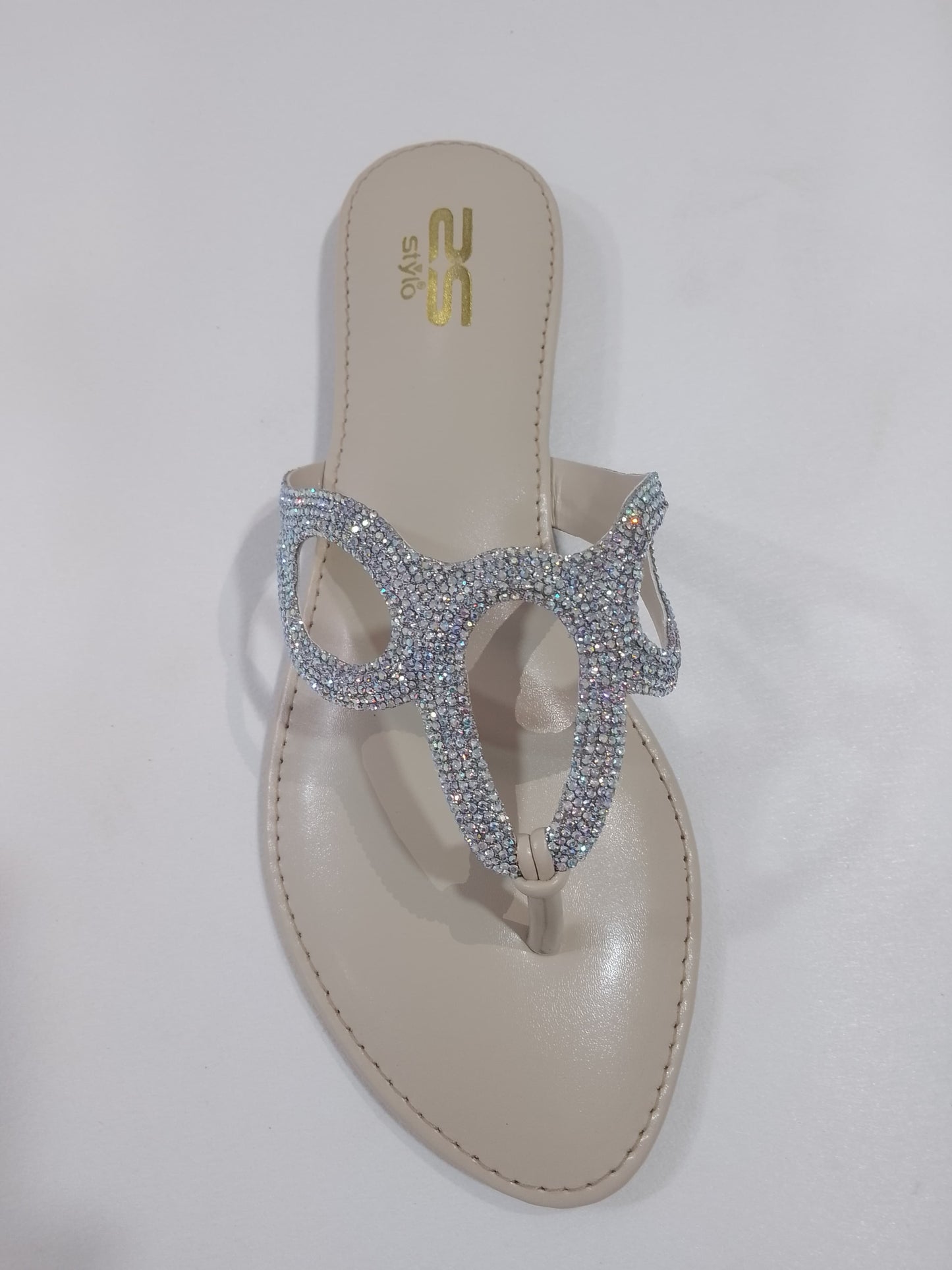 Golden Fancy Chappal BM0681