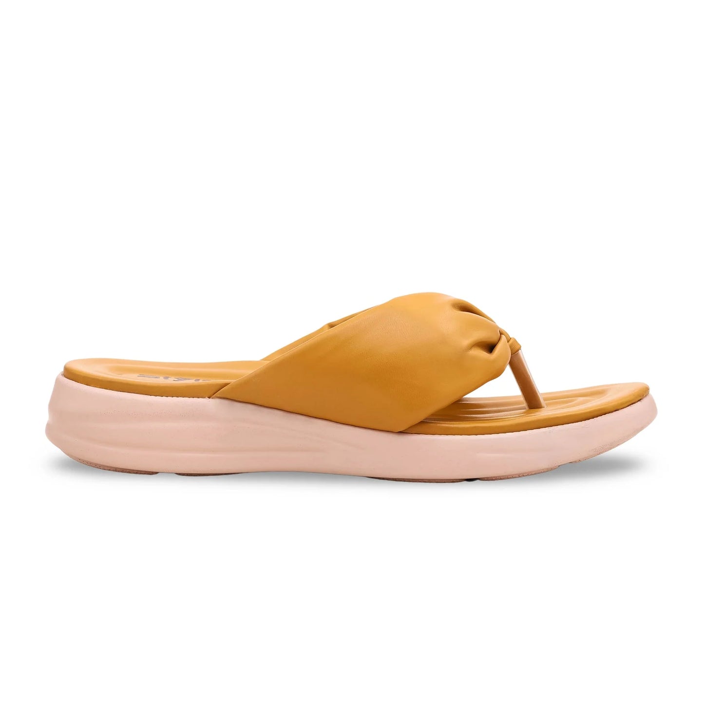 Mustard Formal Chappal For Ladies BM0047