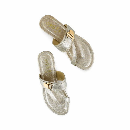 Golden Casual Chappal For Women BM1925