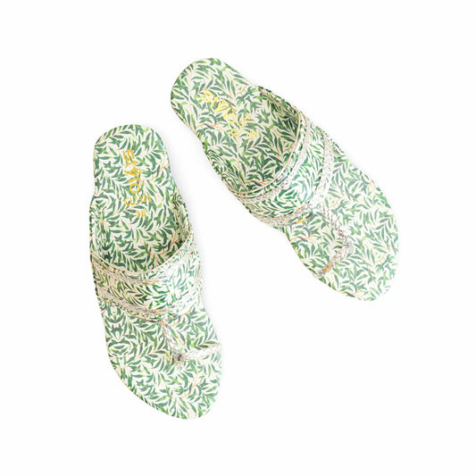 Green Casual Chappal BM1928