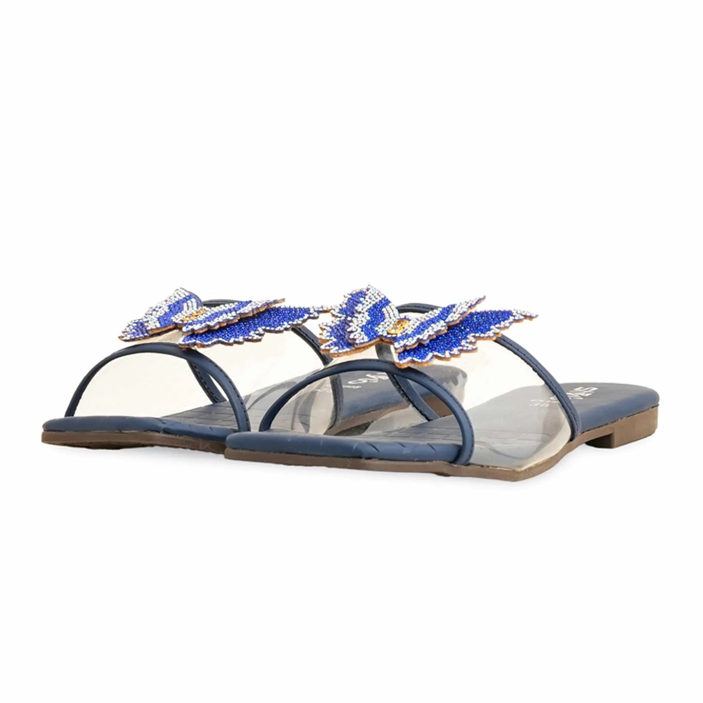 Navy Casual Slipper For Women BM1998