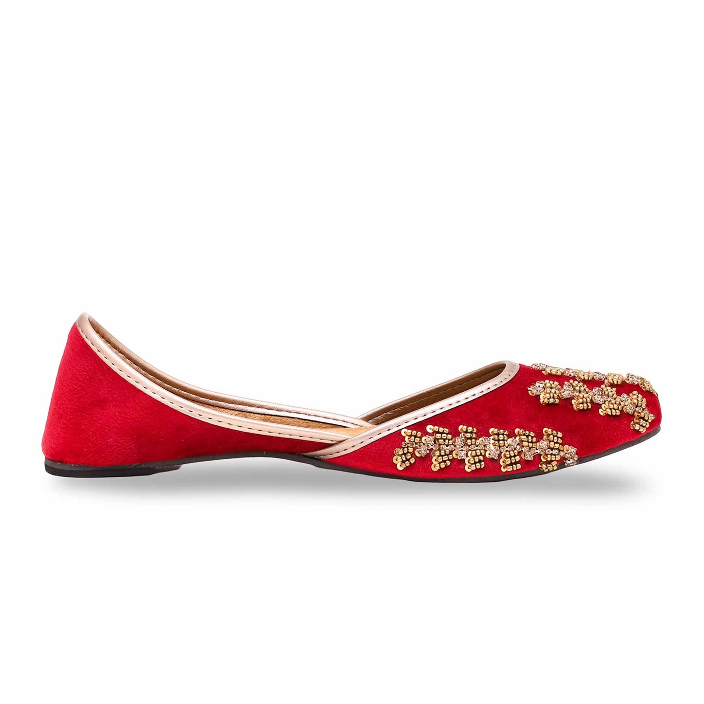 Maroon Fancy Khussa For Ladies BM8469
