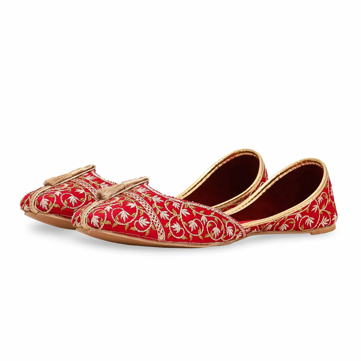 Maroon Fancy Khussa For Ladies BM8479