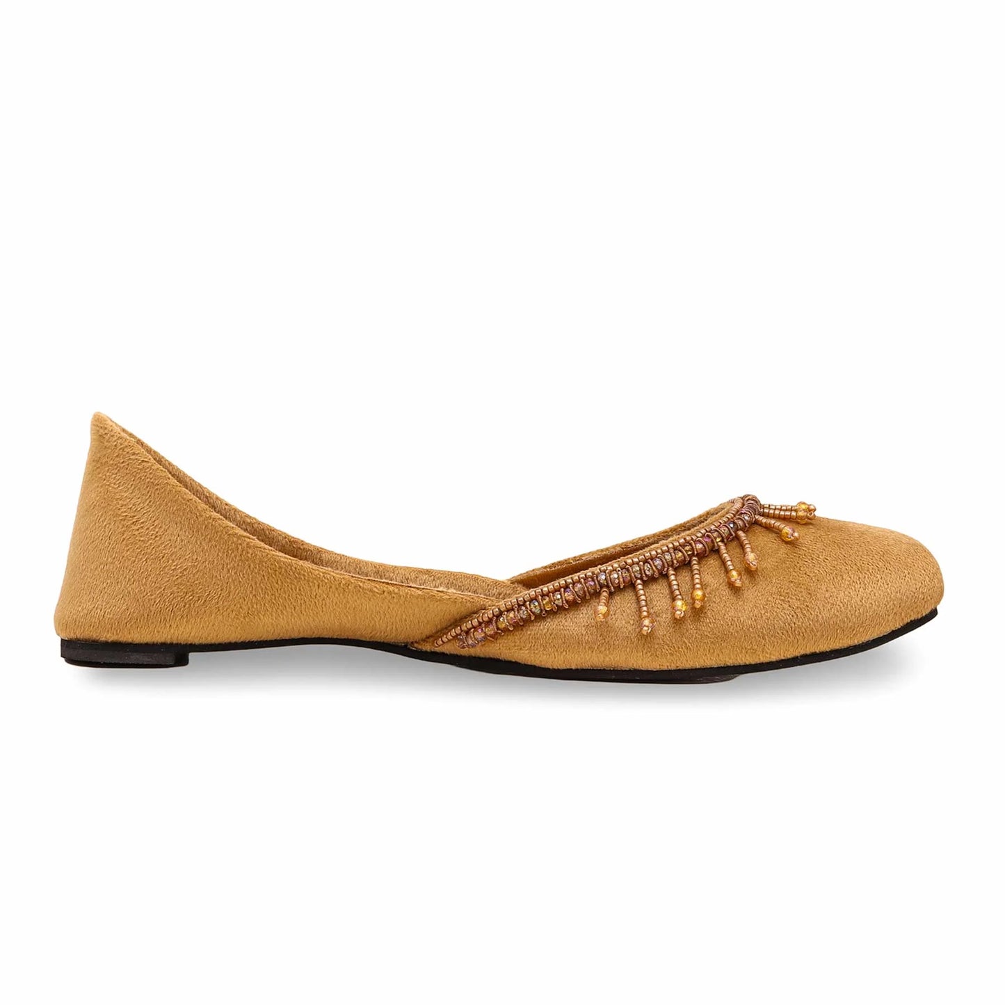 Brown Fancy Khussa For Ladies BM8509