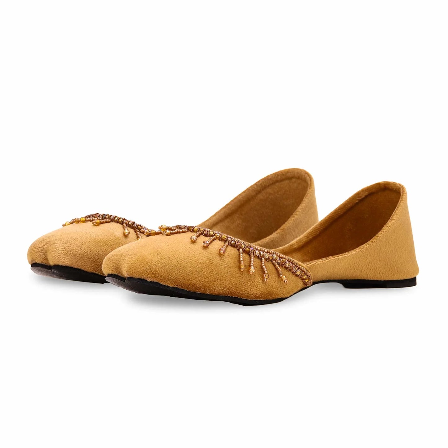 Brown Fancy Khussa For Ladies BM8509