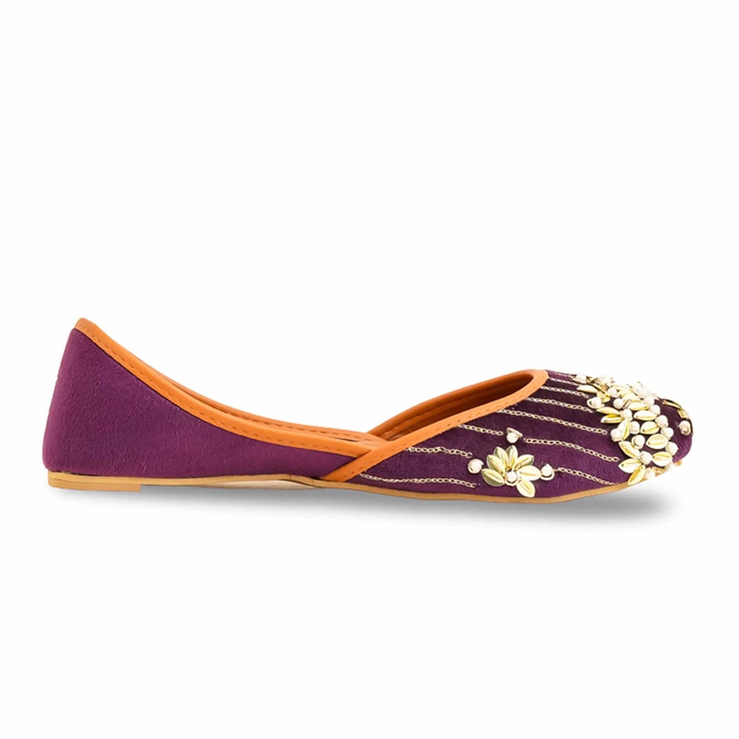 Purple Fancy Khusa For Ladies BM8525