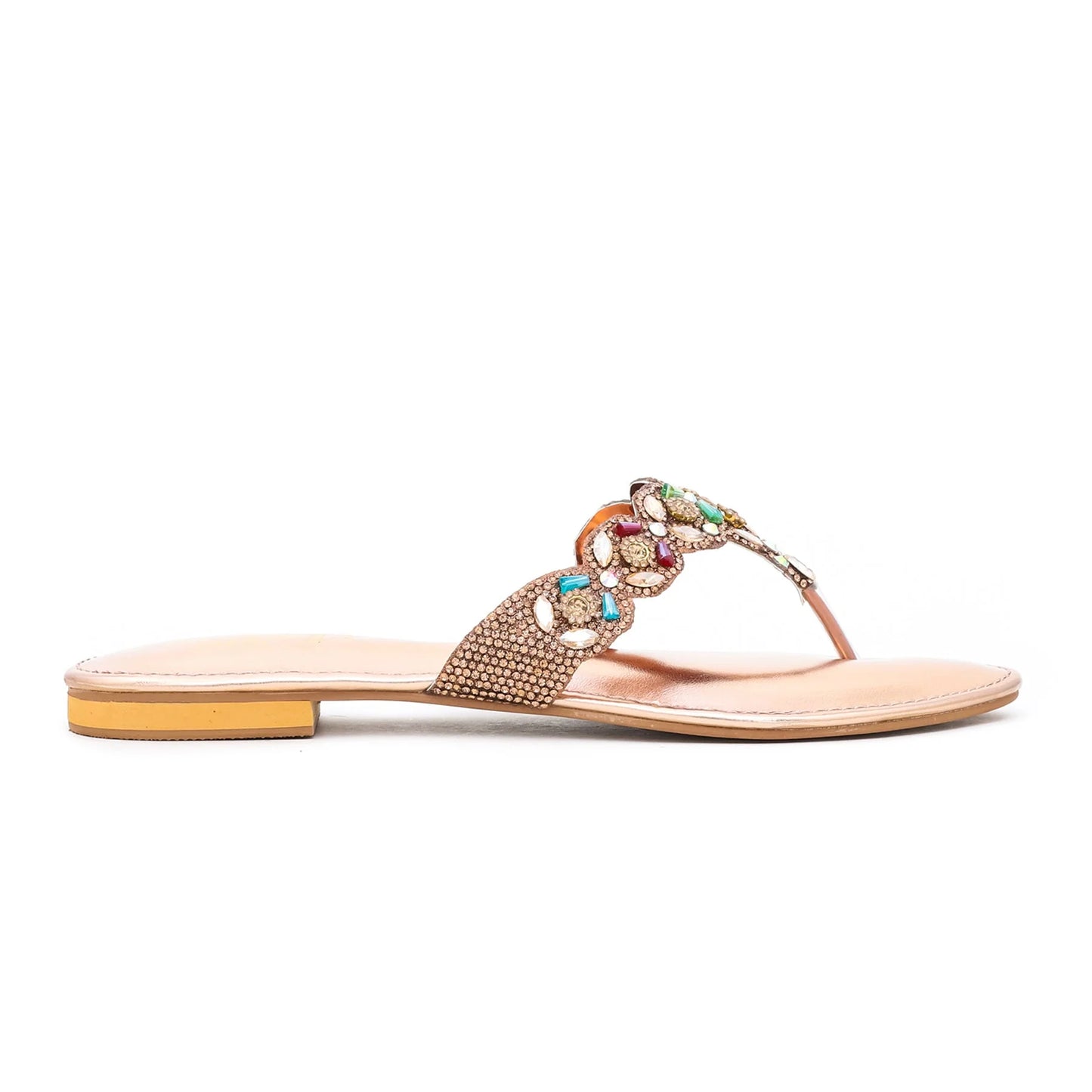 Copper Fancy Chappal For Ladies BM0588