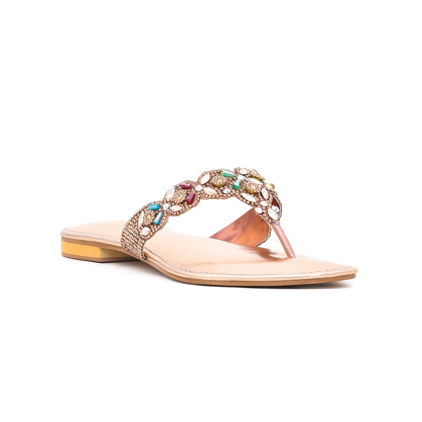 Copper Fancy Chappal For Ladies BM0588