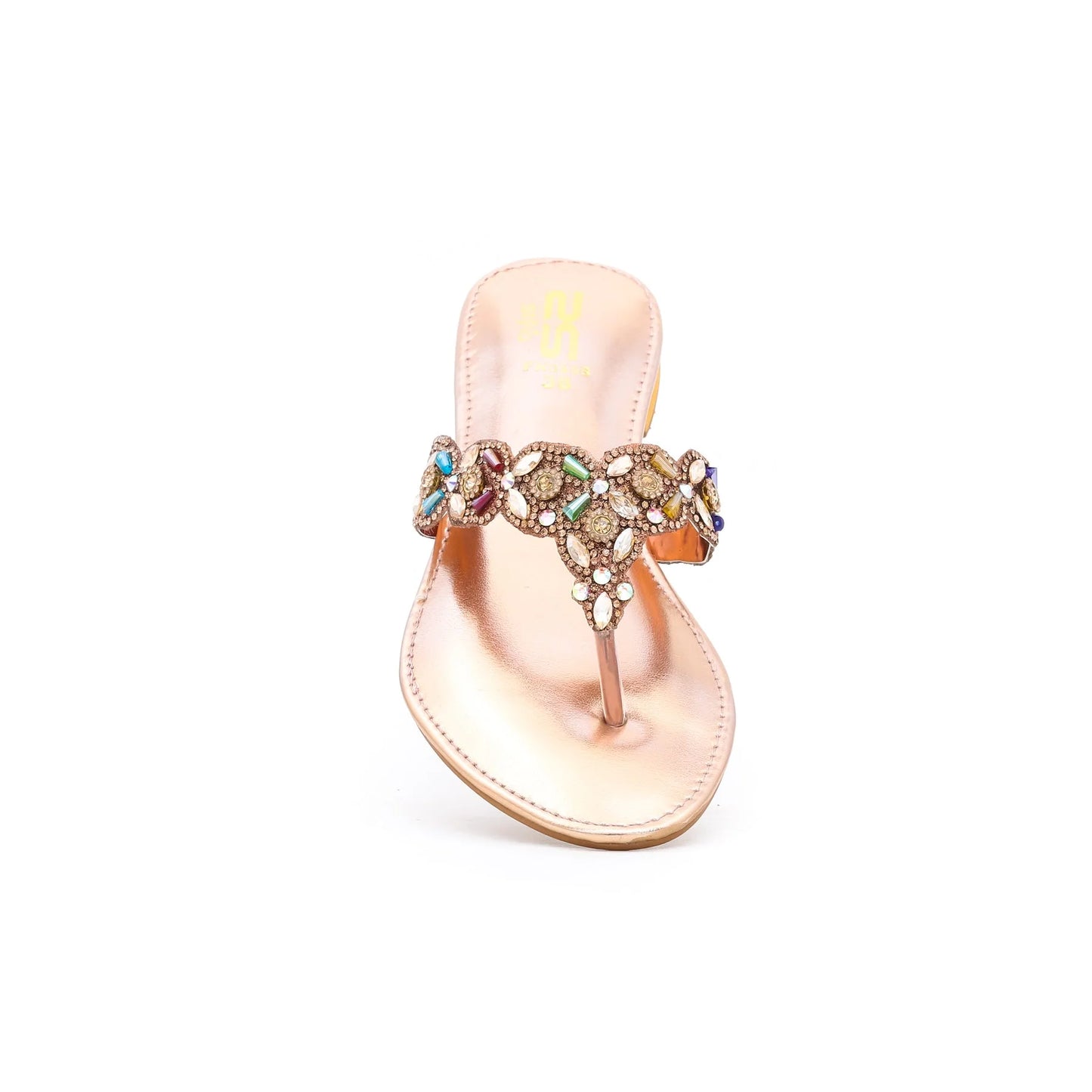 Copper Fancy Chappal For Ladies BM0588
