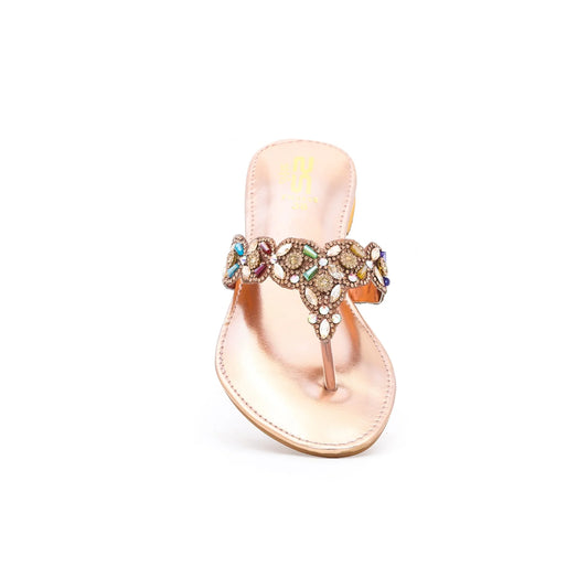 Copper Fancy Chappal For Ladies BM0588