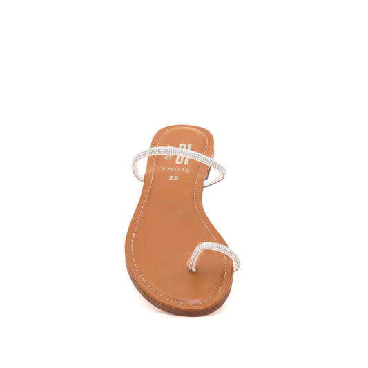 Mustard Fancy Chappal For Ladies BM0670