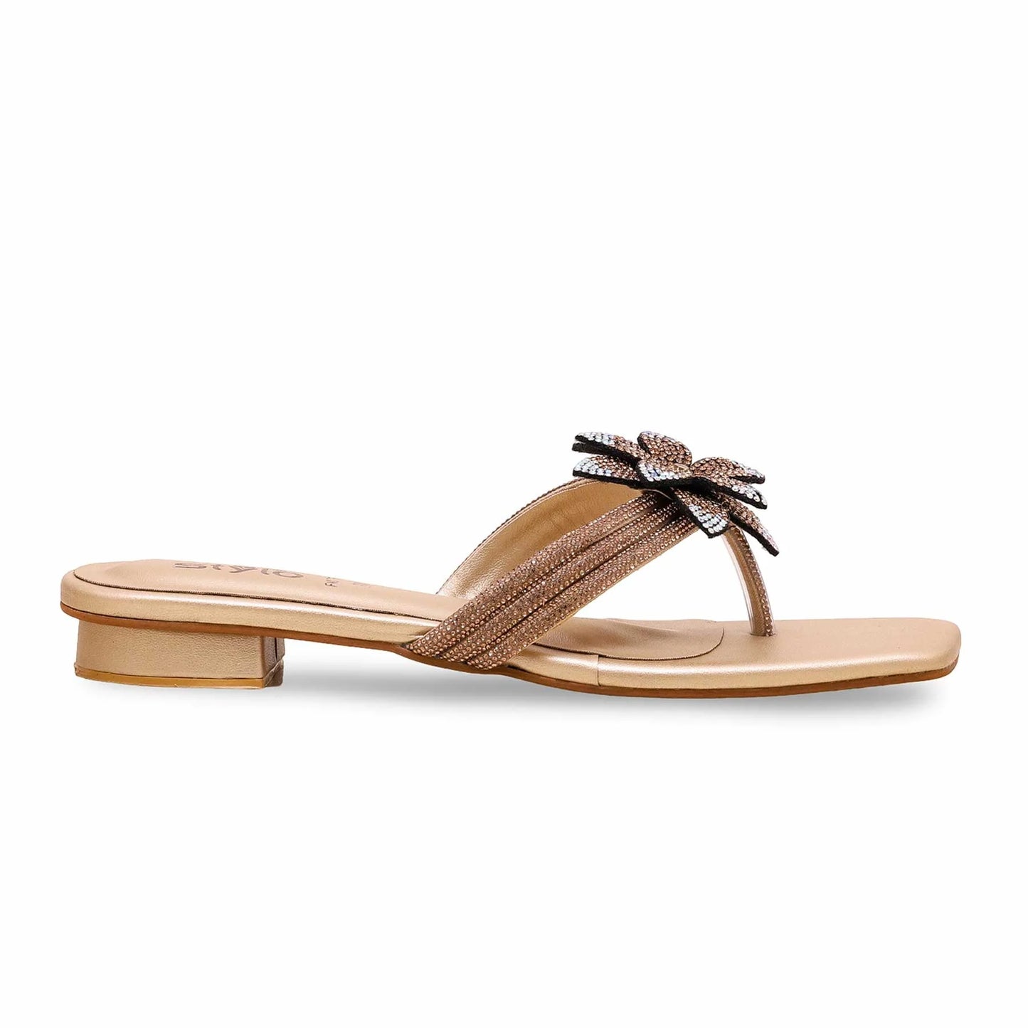 Golden Fancy Chappal BM0754