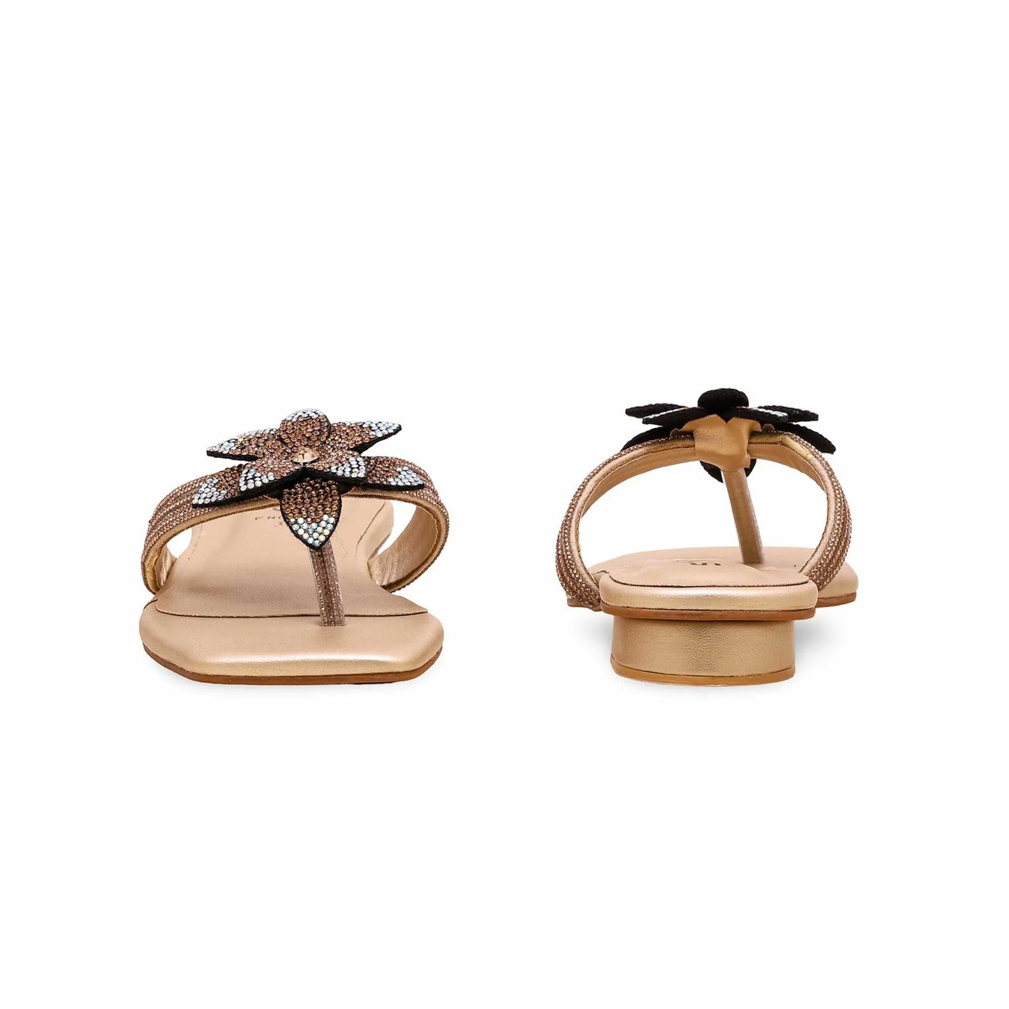 Golden Fancy Chappal BM0754