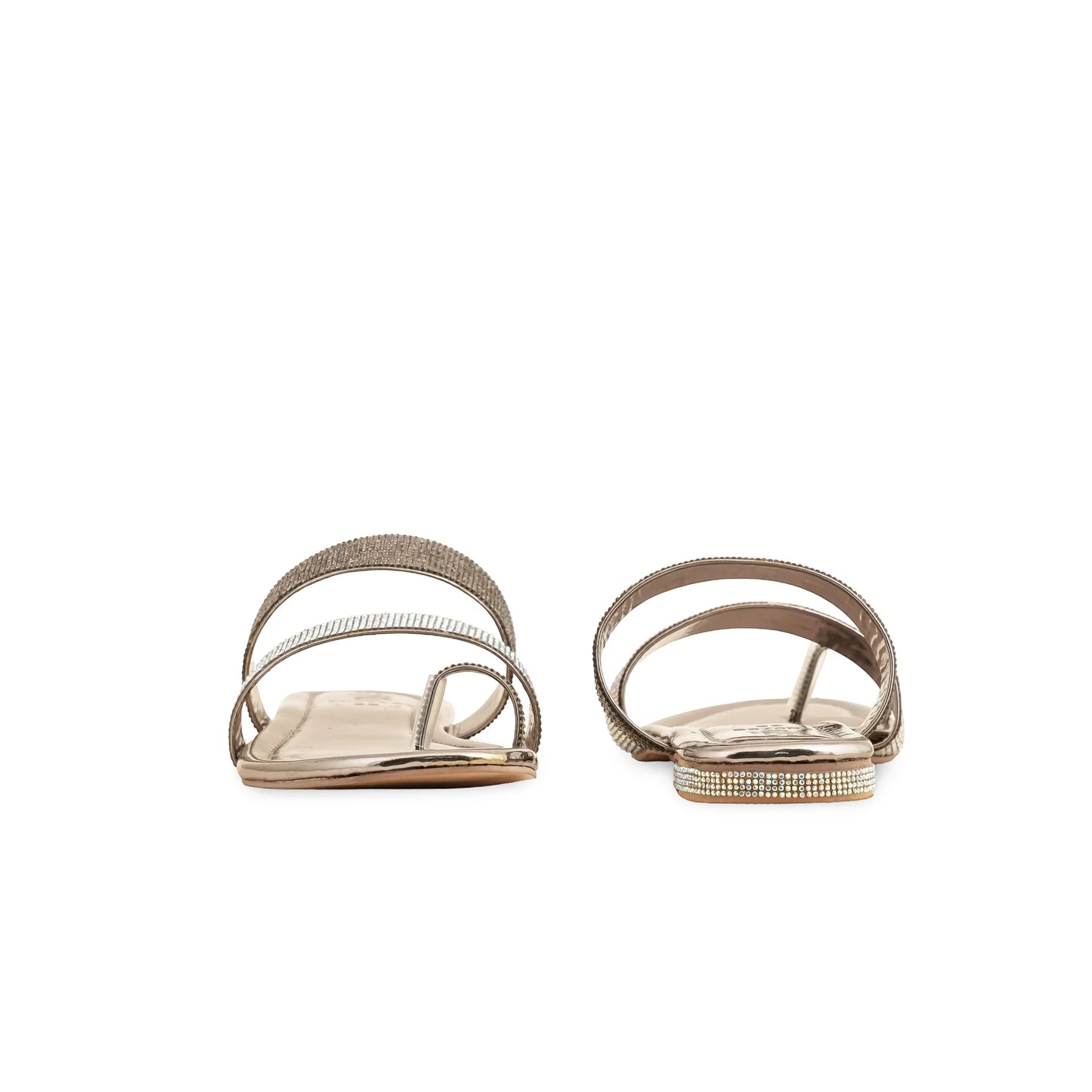 Grey Fancy Chappal For Women BM0798
